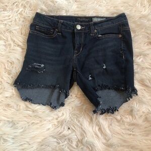 Aeropostale blue jean shorts sz 2